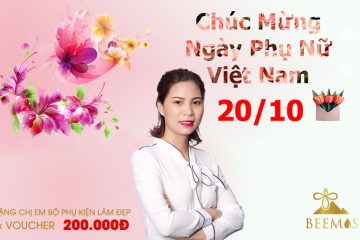 BeeMos tri ân khách hàng ngày Phụ nữ Việt Nam 20/10